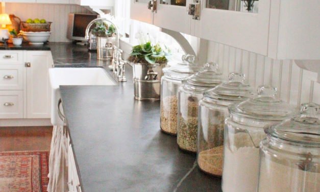 How to Organize Small Kitchen Counter Space